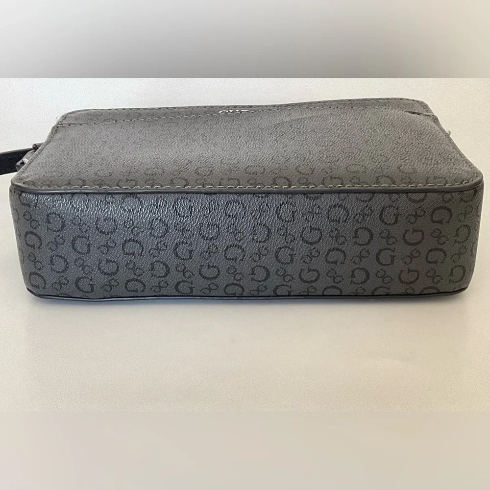 Guess Charcoal Logo Crossbody Bag - Picture 10 of 10